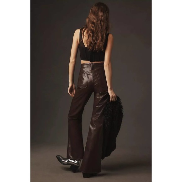 Citizens of Humanity Lilah High-Rise Recycled Leather Bootcut Pants
Sz 30 Brown - Picture 3 of 11